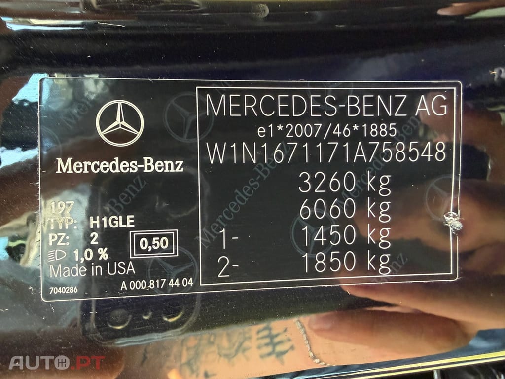 Mercedes-Benz GLE de 4Matic