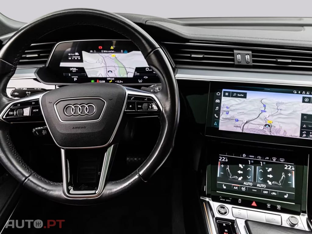Audi E-Tron 55 S LINE BLACK I.V.A DEDUTIVEL 