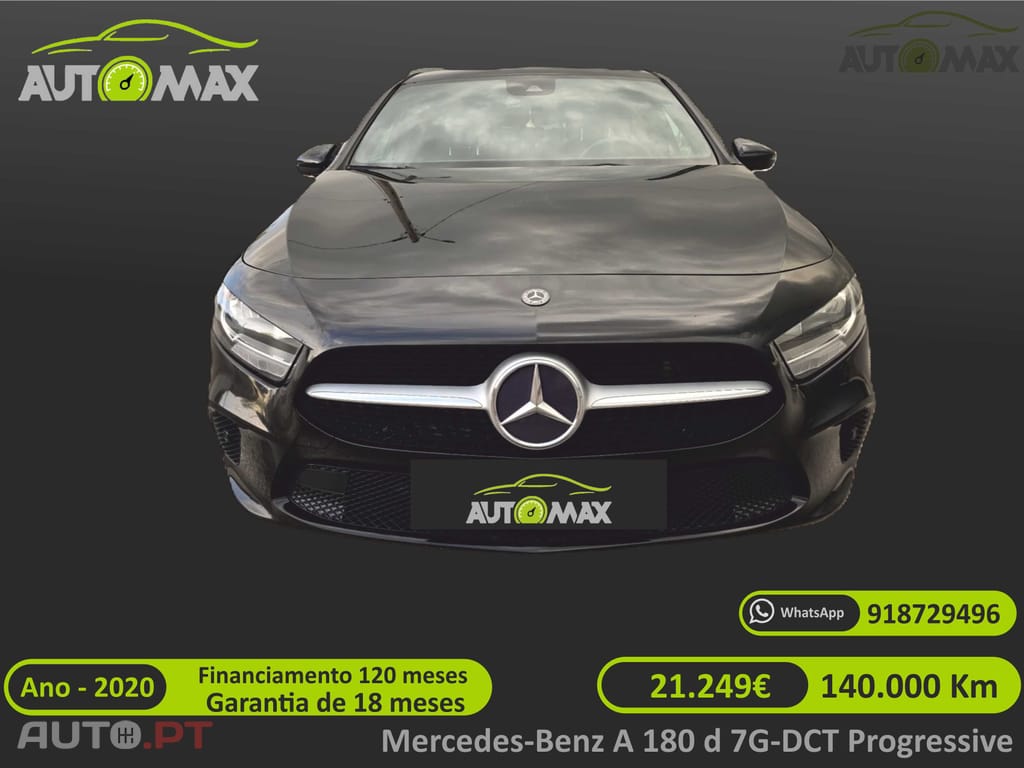 Mercedes-Benz A 180 d 7G-DCT Progressive
