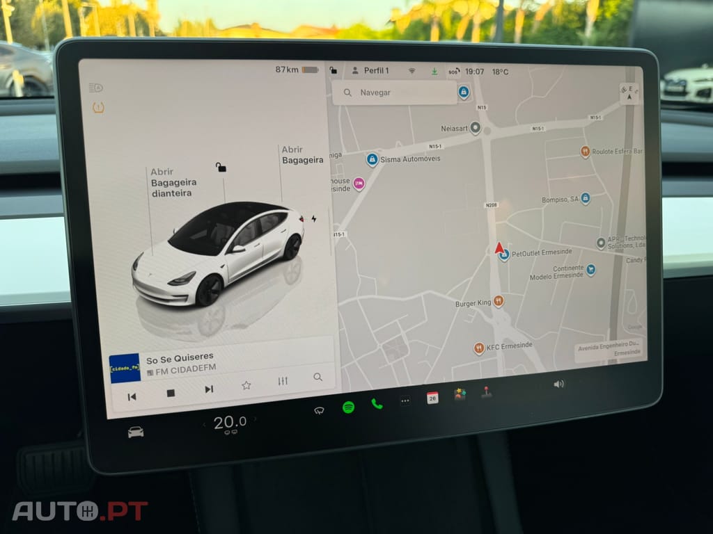 Tesla Model 3 Long Range Tração Integral