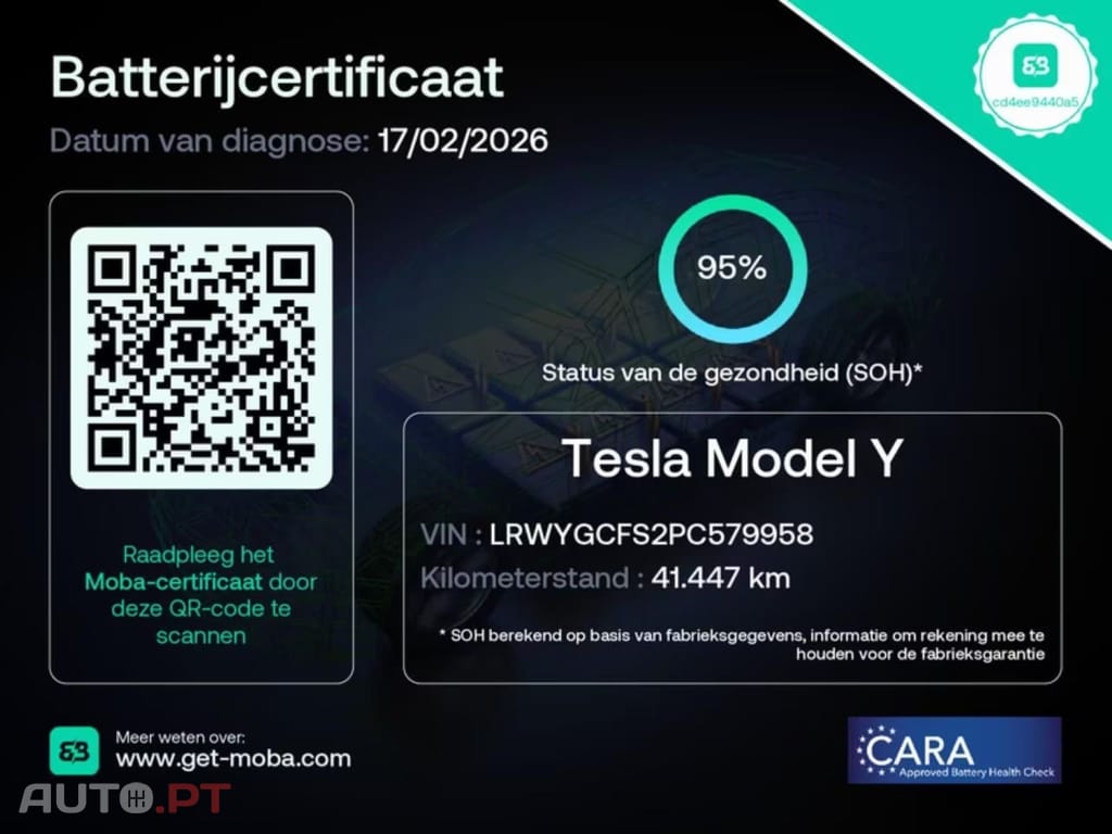 Tesla Model Y Standard RWD Plus 95% I.V.A DEDUTIVEL 