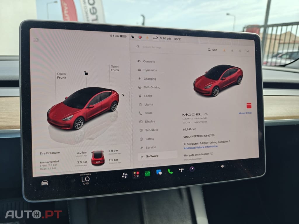 Tesla Model 3 Long Range Tração Integral