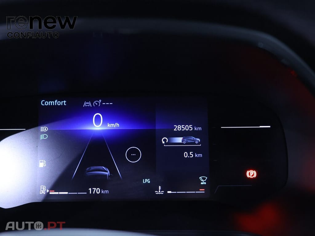Renault Captur Novo  Techno Tce 100 Gpl