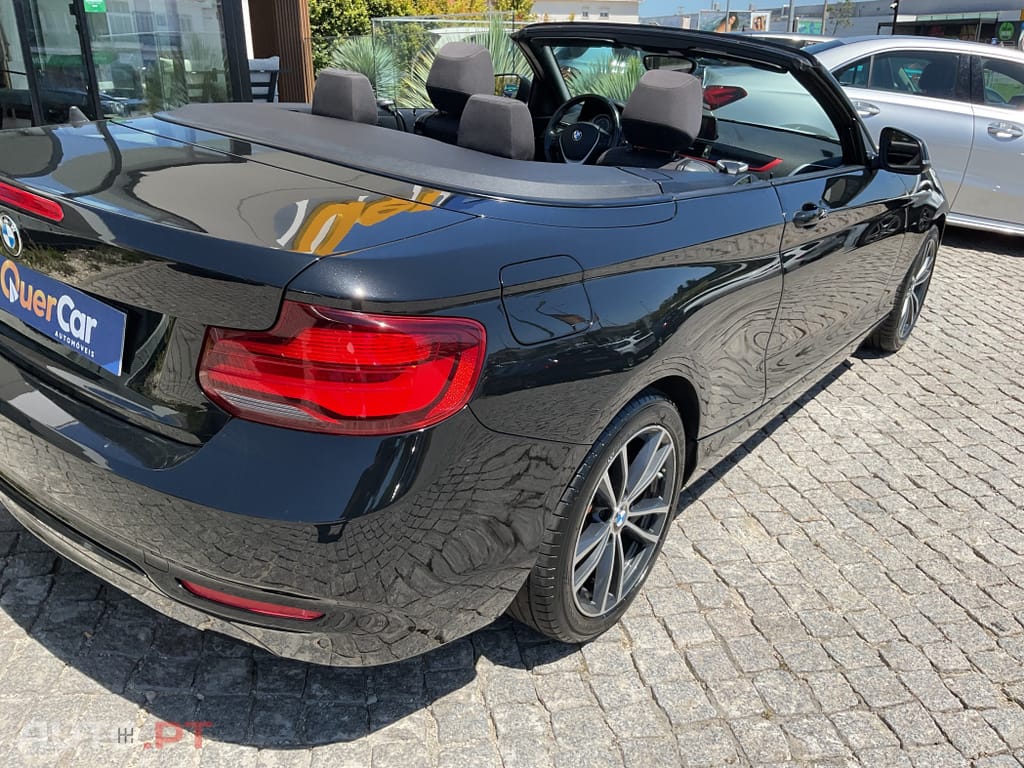 BMW 218 d Cabrio Pack M Auto