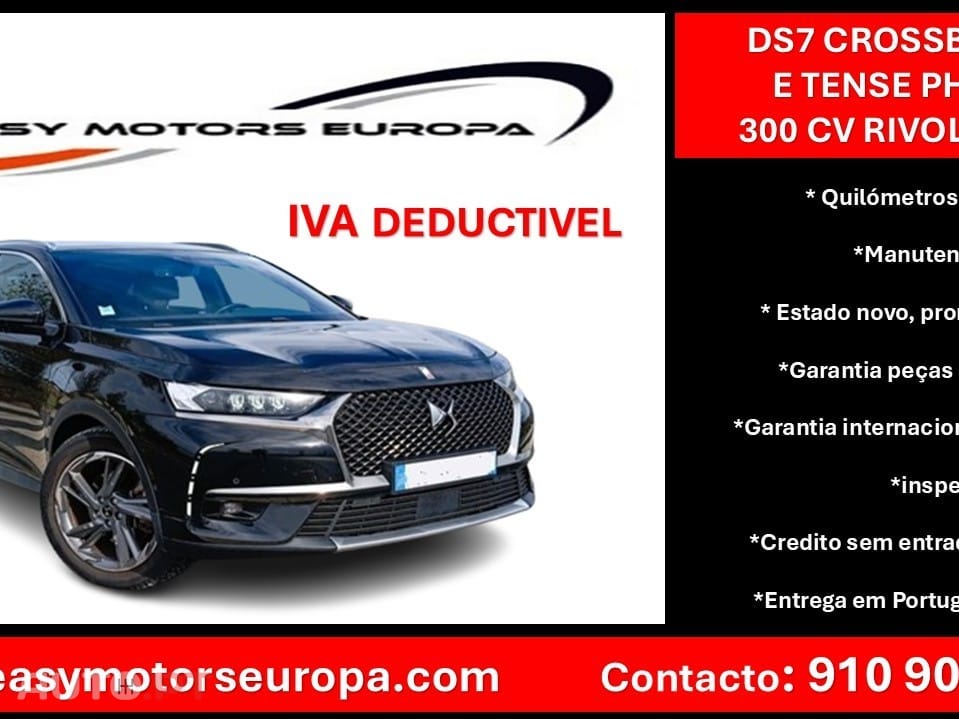 DS DS7 Crossback 300 cv 4x4  Eat8 E-Tense Hybrid RIVOLI
