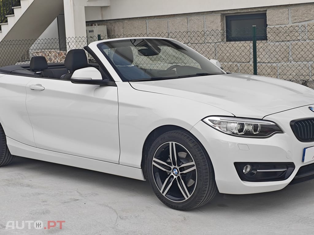 BMW 218 i Cabrio Line Sport