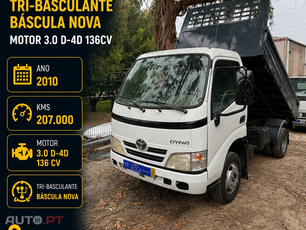 Toyota Dyna M35.25 Báscula nova