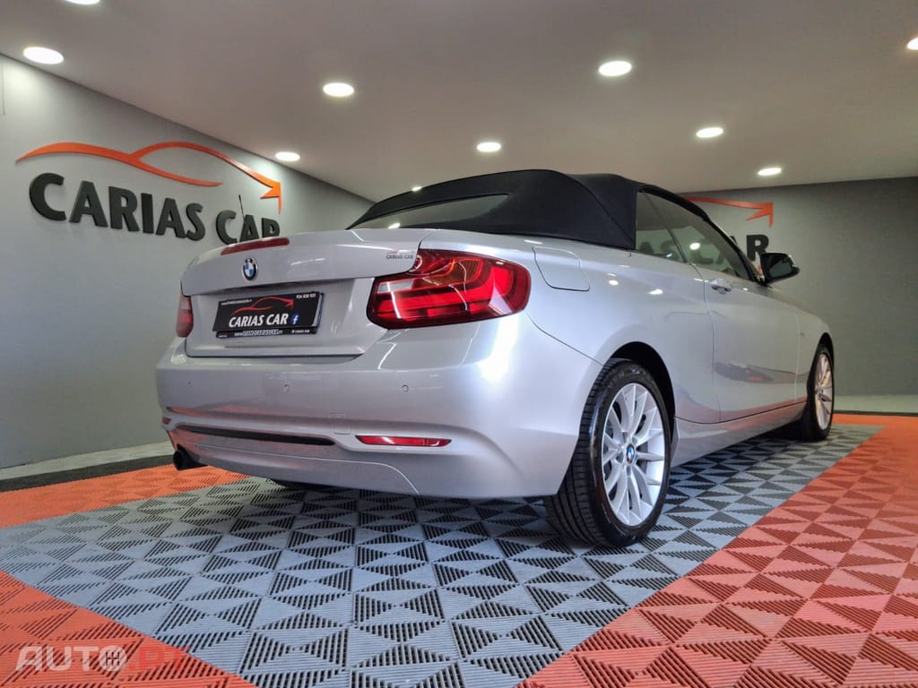 BMW 218 d Cabrio Line Sport