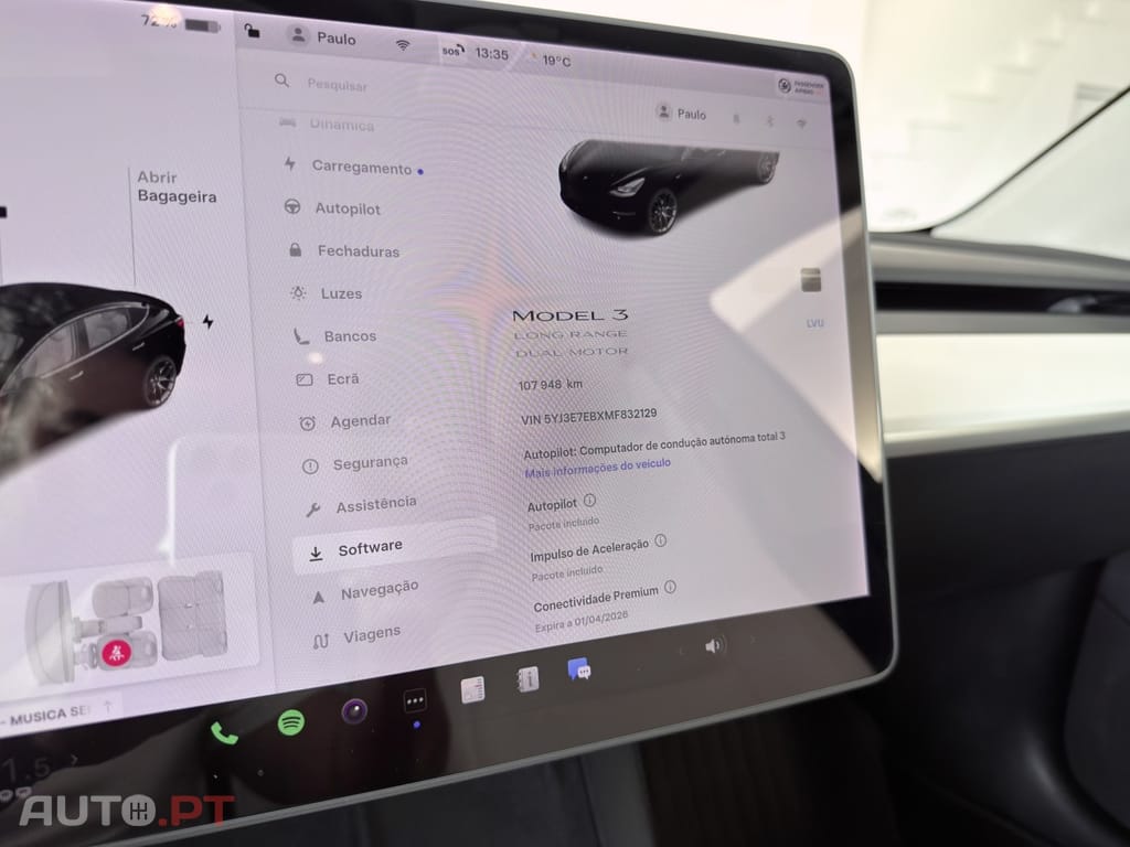 Tesla Model 3 Long Range Tração Integral Premium