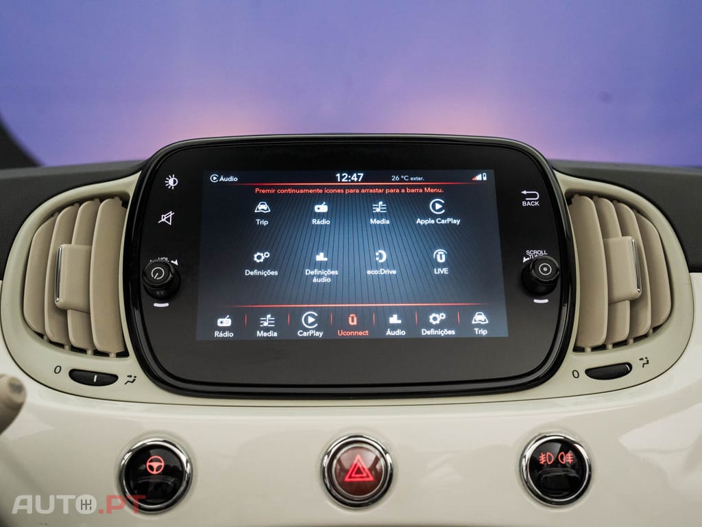 Fiat 500C 1.2 Lounge MTA