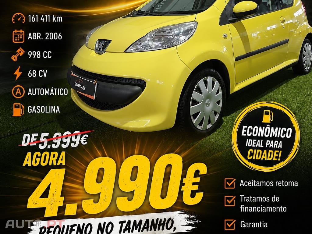 Peugeot 107 1.0 Active 2-Tronic