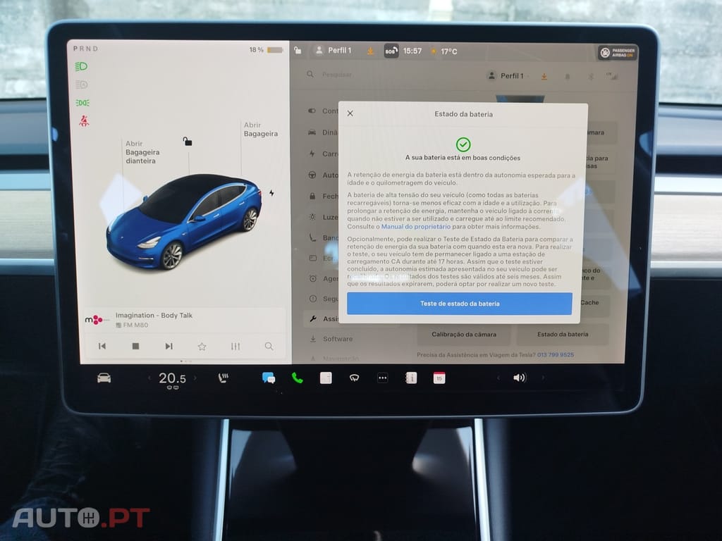 Tesla Model 3 Long Range Tração Integral