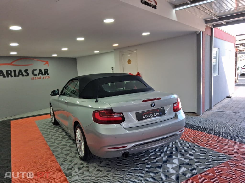 BMW 218 d Cabrio Line Sport
