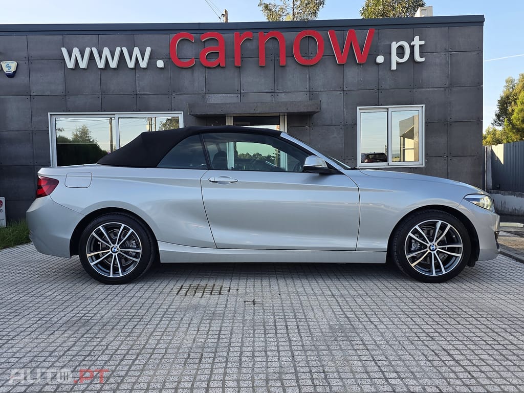 BMW 218 d Cabrio Line Sport Auto