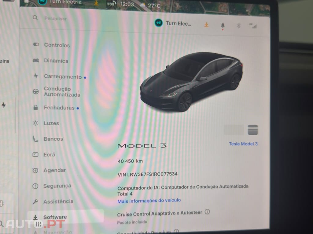 Tesla Model 3 Tração Traseira Premium