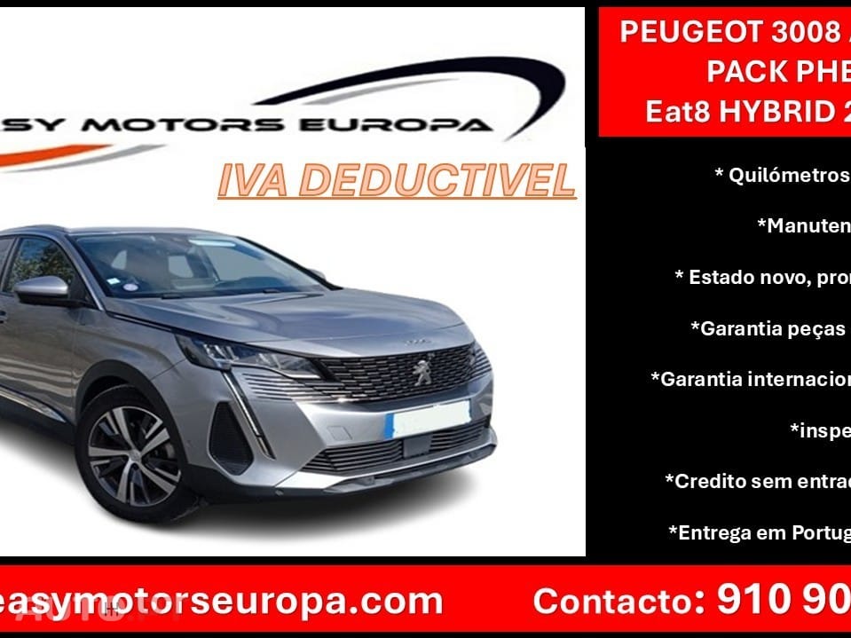 Peugeot 3008 Plug-In Hybrid 225 e-EAT8 Allure Pack
