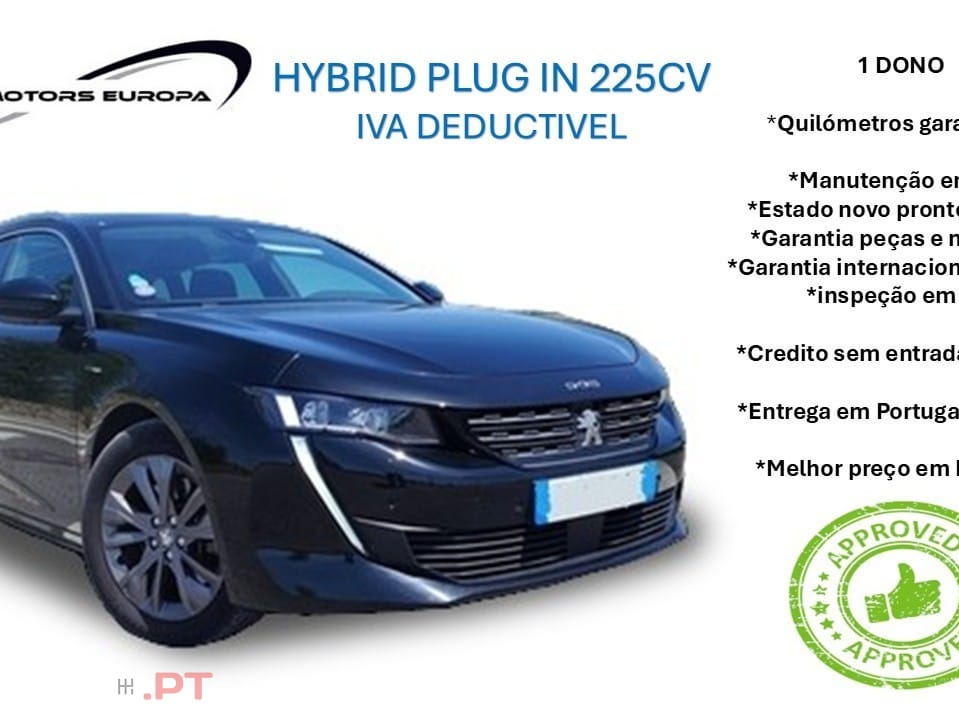 Peugeot 508 SW hybrid plug in 225 cv allure pack e-EAT8