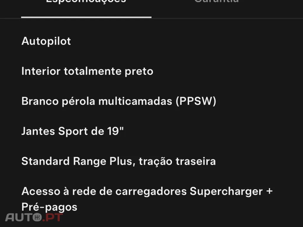 Tesla Model 3 Standard Range Plus RWD