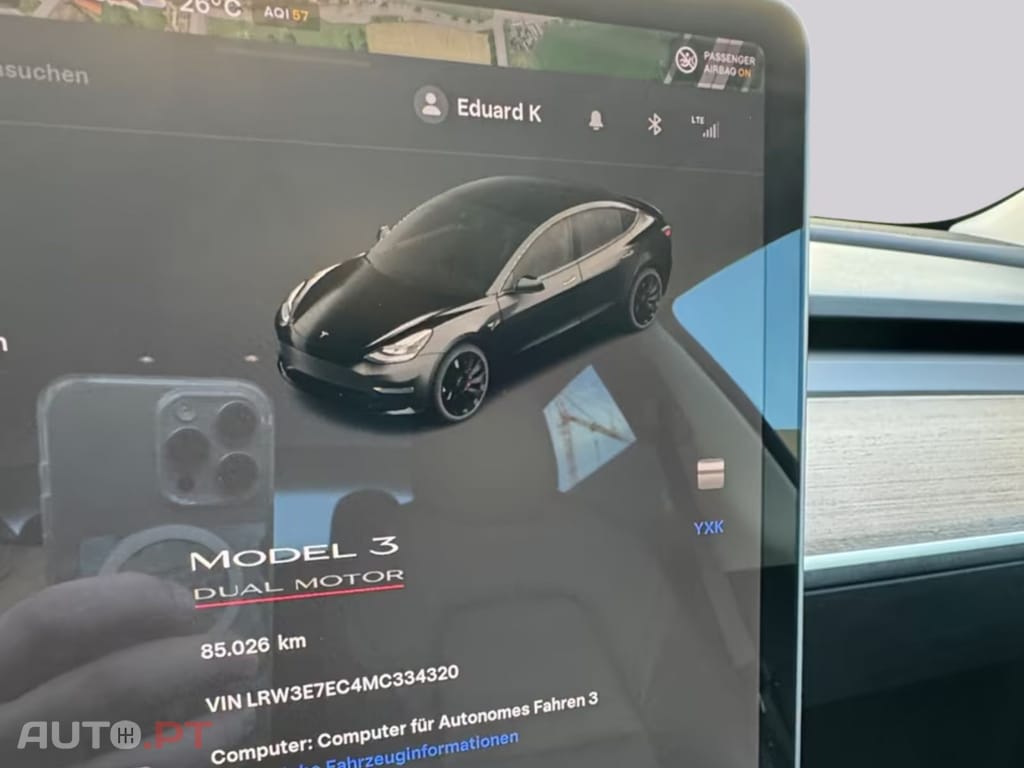 Tesla Model 3 I.V.A DEDUTÍVEL Performance Dual