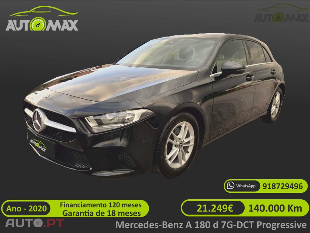 Mercedes-Benz A 180 d 7G-DCT Progressive