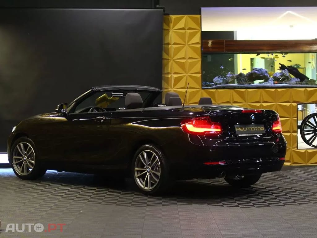 BMW 218 d Cabrio Line Sport Auto