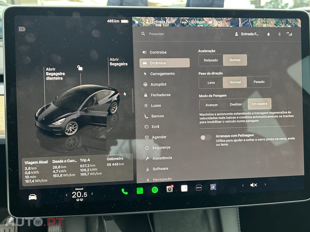 Tesla Model 3 Long Range Tração Traseira