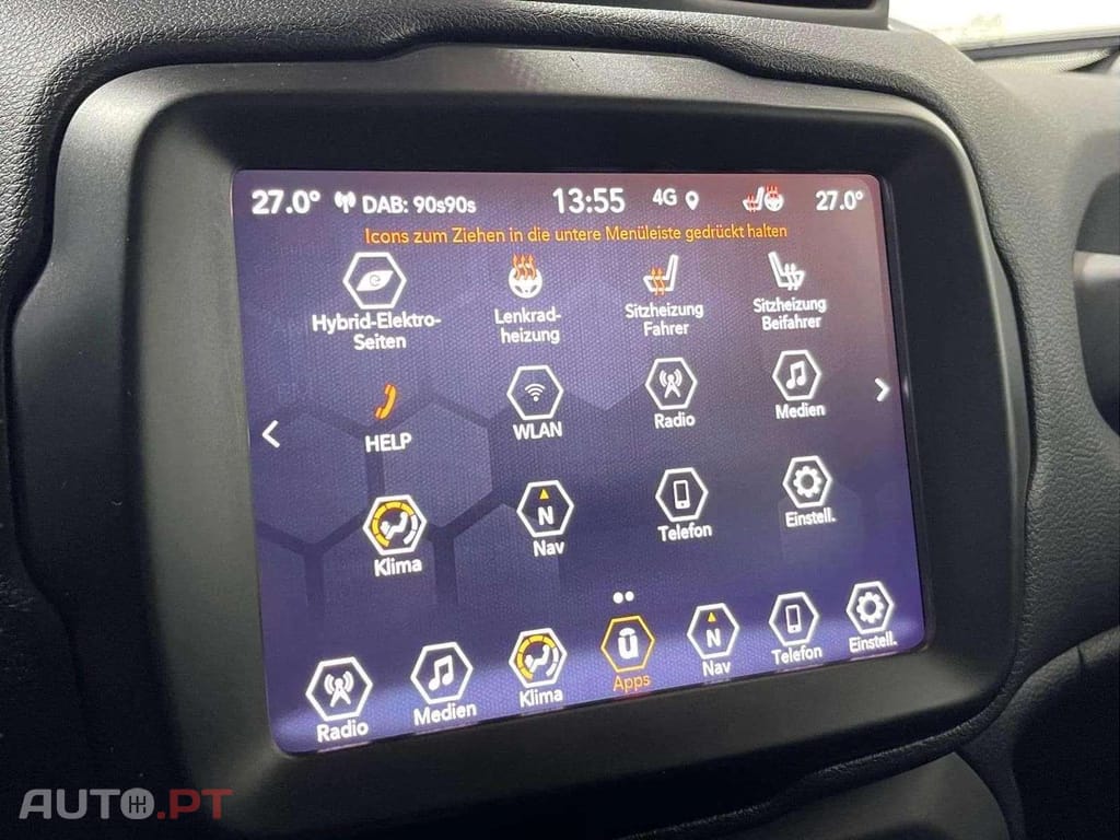 Jeep Renegade S  Plug-In-Hybrid 4xe I.V.A DEDUTÍVEL