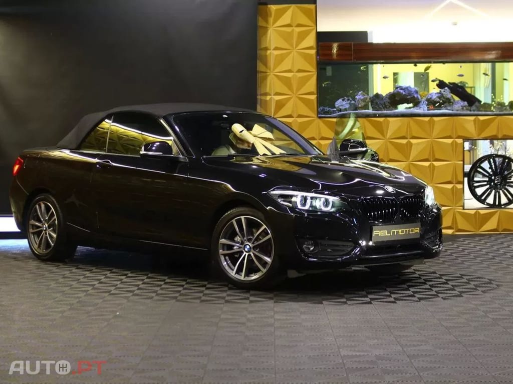 BMW 218 d Cabrio Line Sport Auto