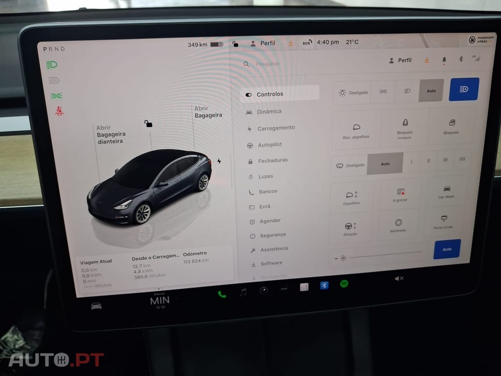 Tesla Model 3 Long Range Tração Integral