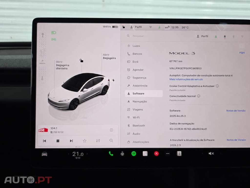 Tesla Model 3 Tração Traseira Premium