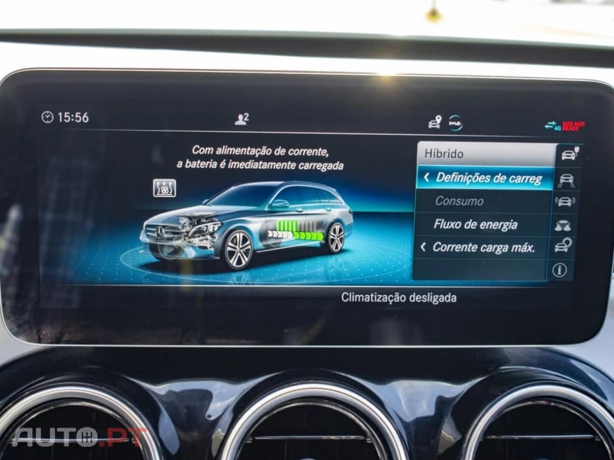 Mercedes-Benz C 300 de AMG Line Night Edition Station
