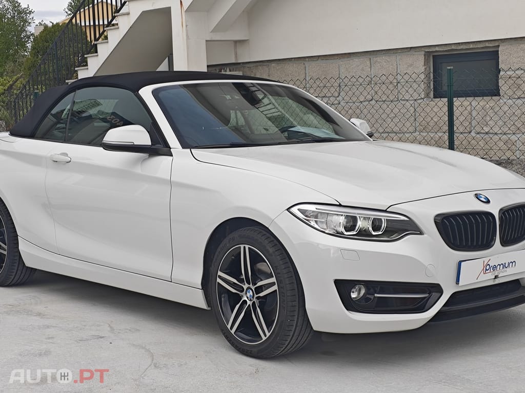 BMW 218 i Cabrio Line Sport