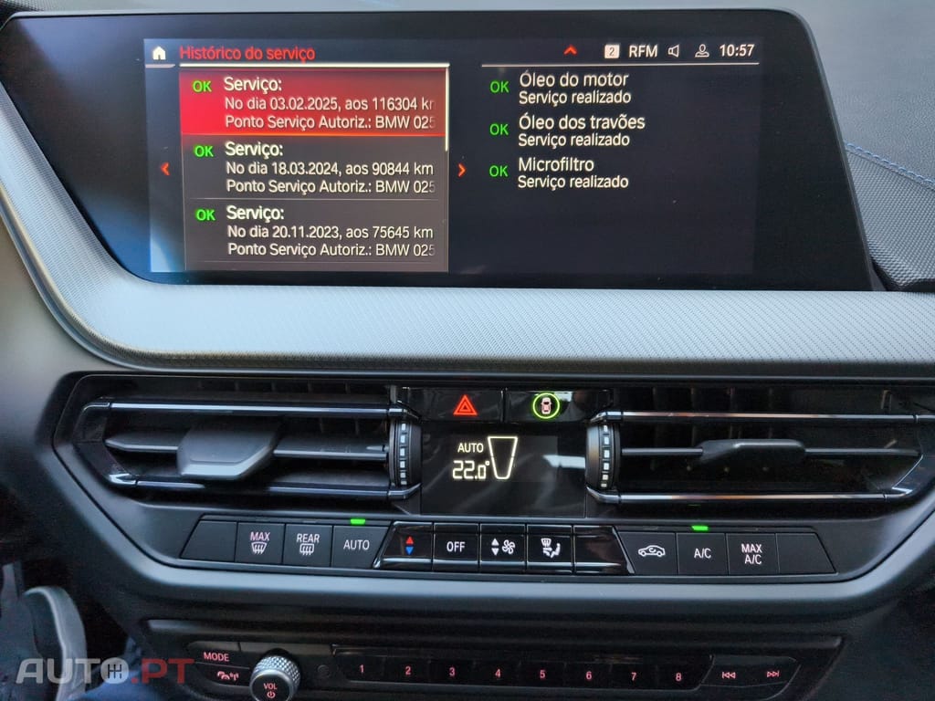 BMW 116 d Pack Desportivo M Auto