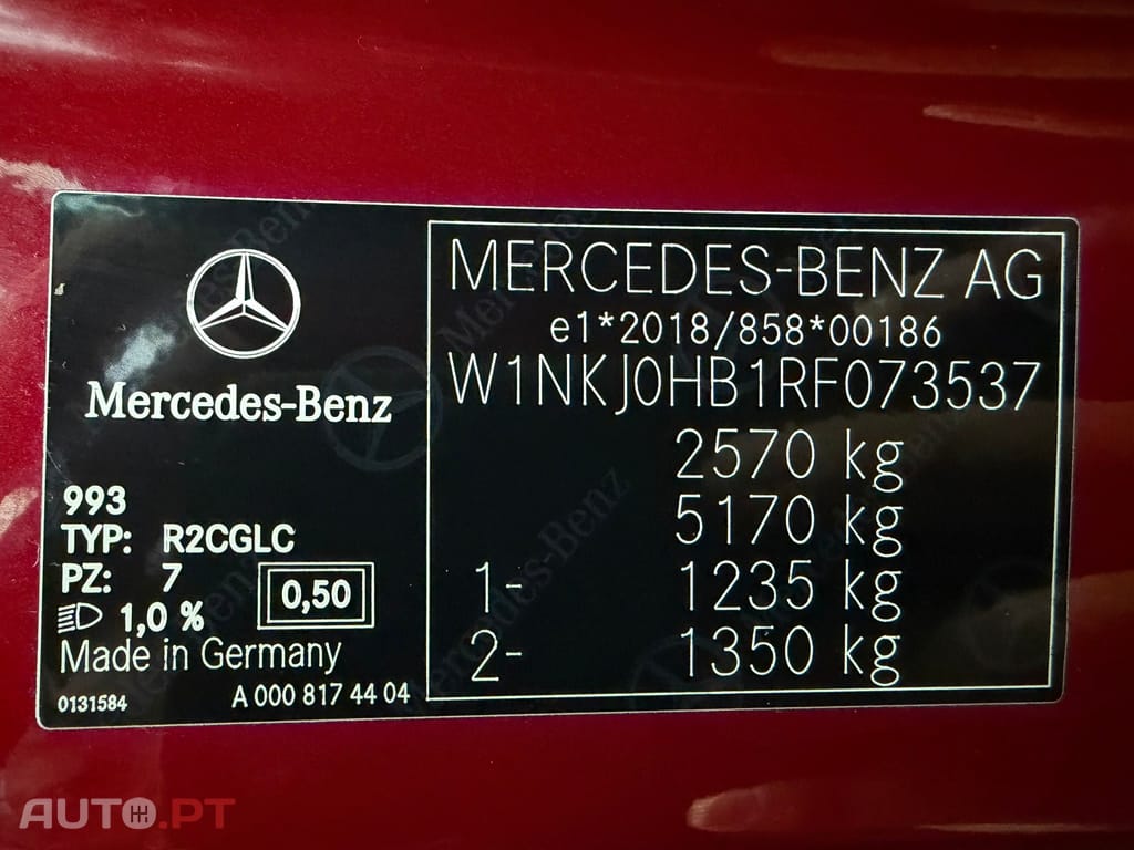 Mercedes-Benz GLC 300 d Coupe 4Matic