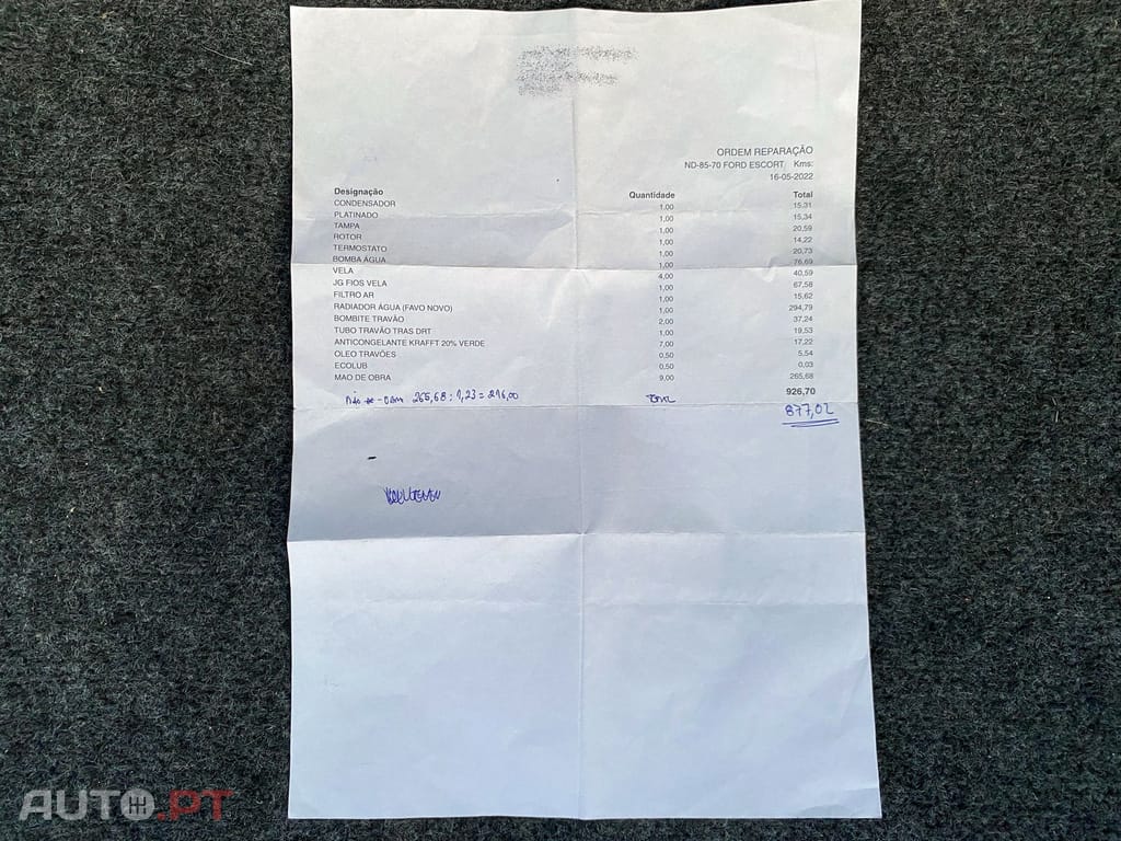 Ford Escort 1.1 L