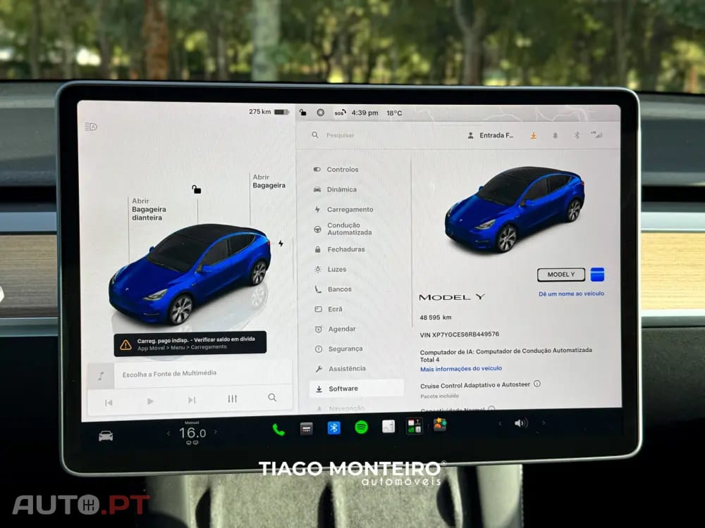 Tesla Model Y Tração Traseira