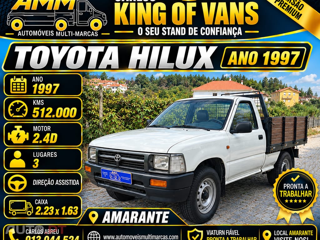 Toyota Hilux 2.4D 3Lugares