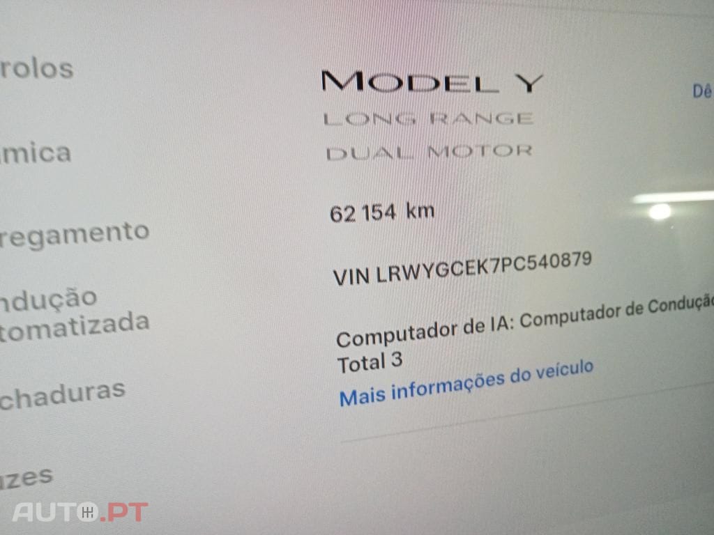 Tesla Model Y Long Range Tração Integral