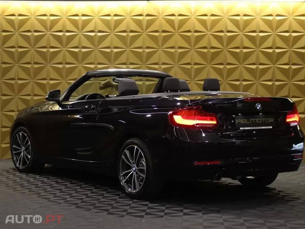 BMW 218 d Cabrio Line Sport Auto