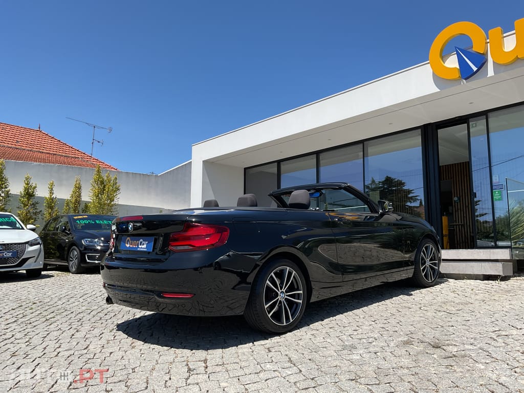 BMW 218 d Cabrio Pack M Auto
