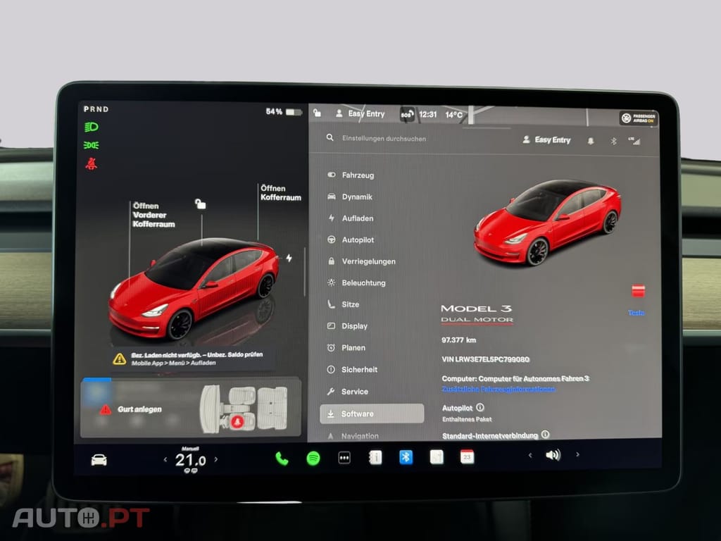 Tesla Model 3 I.V.A DEDUTÍVEL Performance