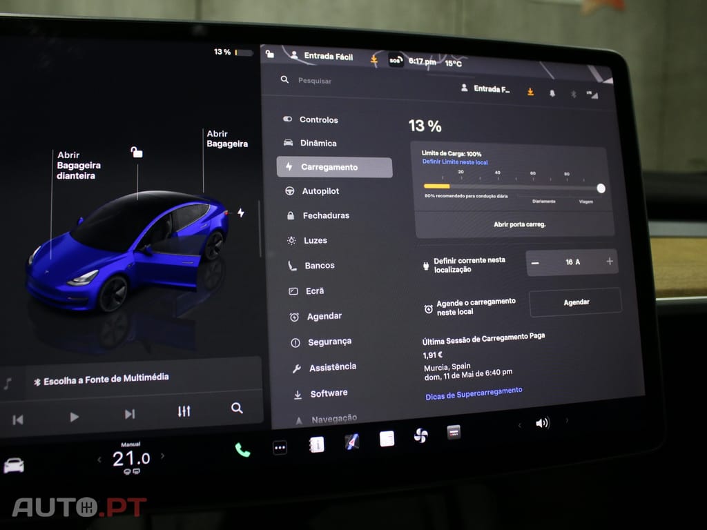 Tesla Model 3 Long Range Tração Integral