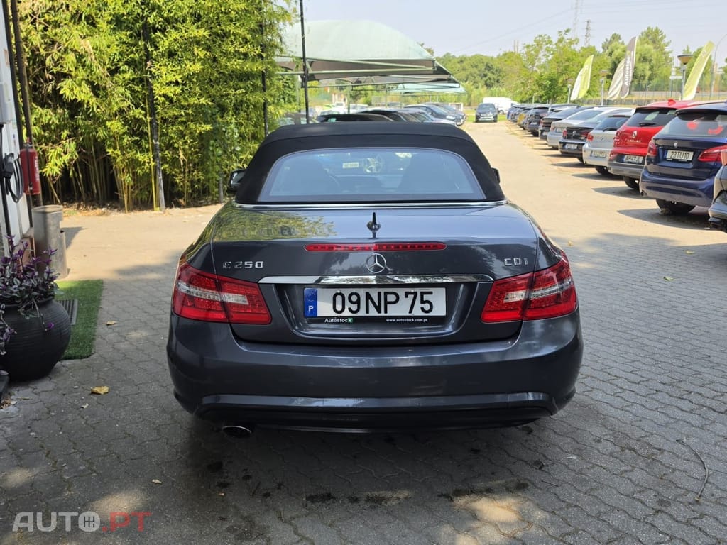 Mercedes-Benz E 250 CDi Avantgarde BlueEfficiency Auto Cabrio