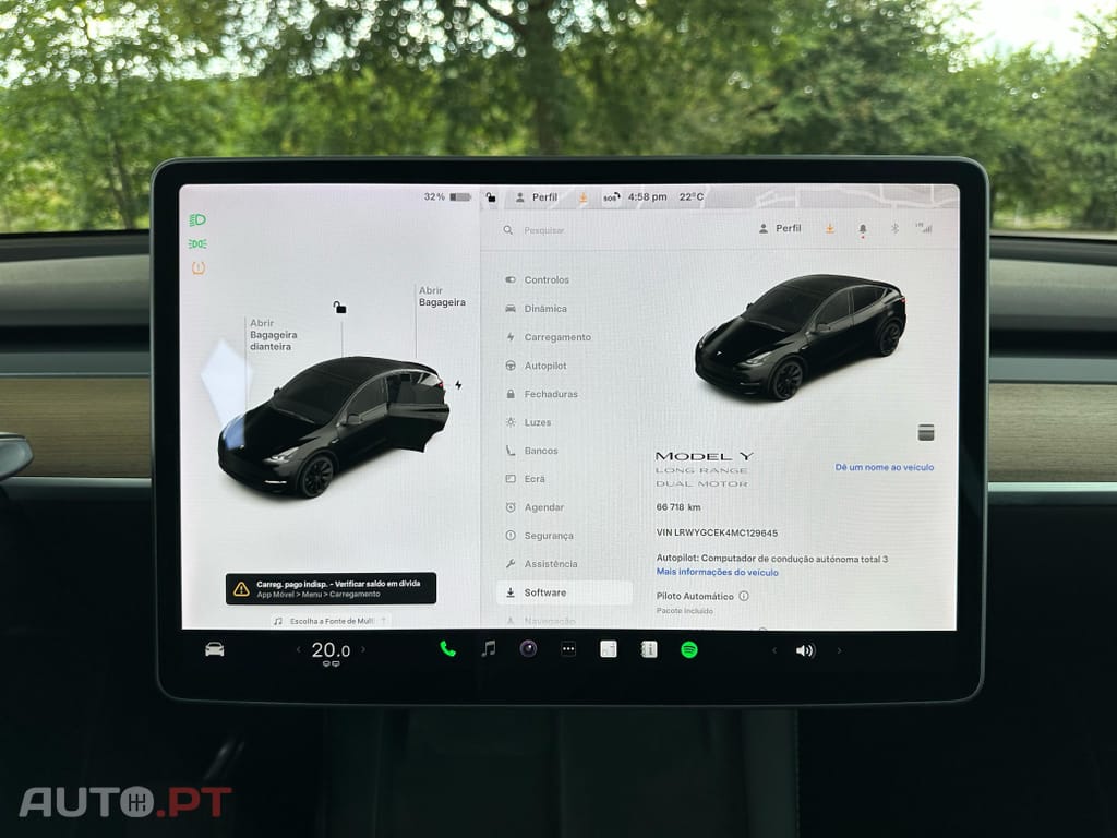 Tesla Model Y Long Range Tração Integral