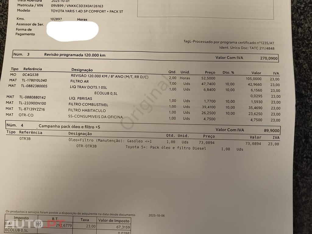 Toyota Yaris 1.4 D-4D Comfort+P.Style