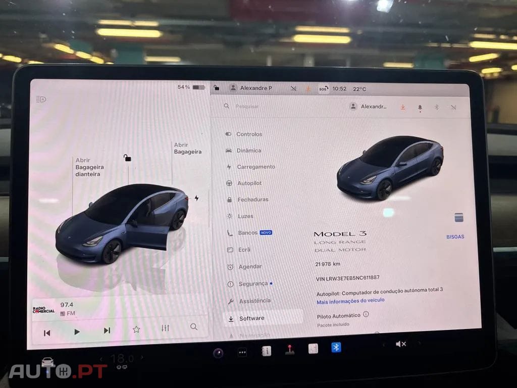 Tesla Model 3 Long Range Tração Integral