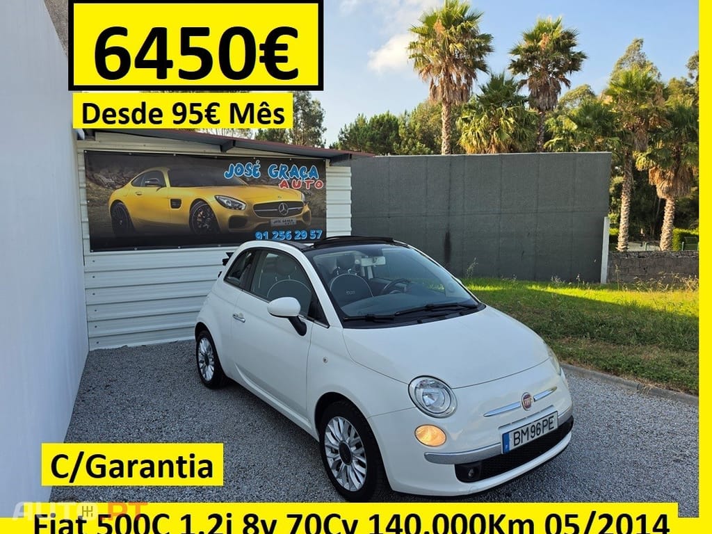 Fiat 500C 1.2 8V Lounge