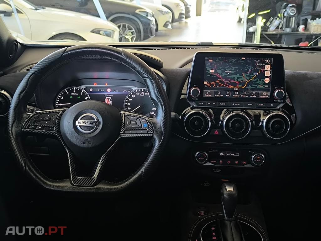 Nissan Juke 1.0 DIG-T N-DESIGN CHIC TWO TONE SILVER DCT 114 CV