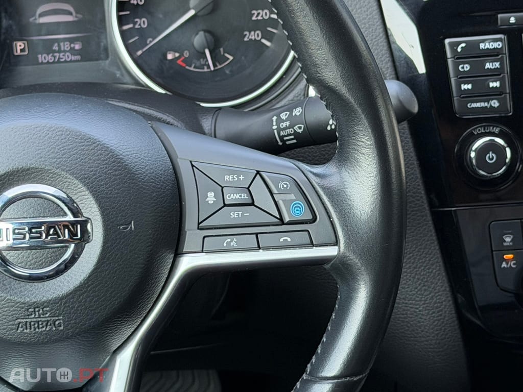 Nissan Qashqai 1.6 dCi Tekna Premium Pele Preta Xtronic