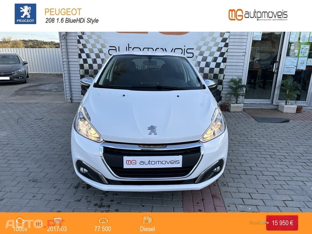 Peugeot 208 1.6 BlueHDi Style